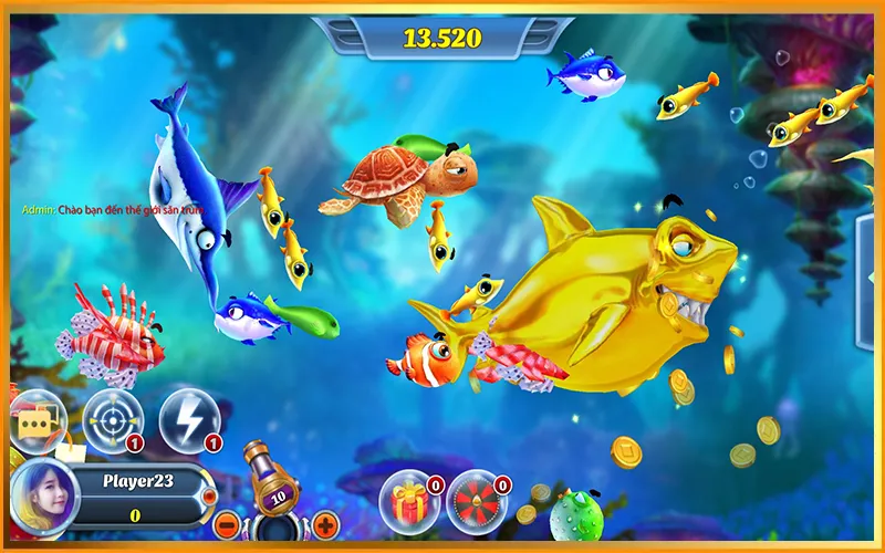 Bắn cá H5 HTML5 chơi trực tiếp không cần tải app